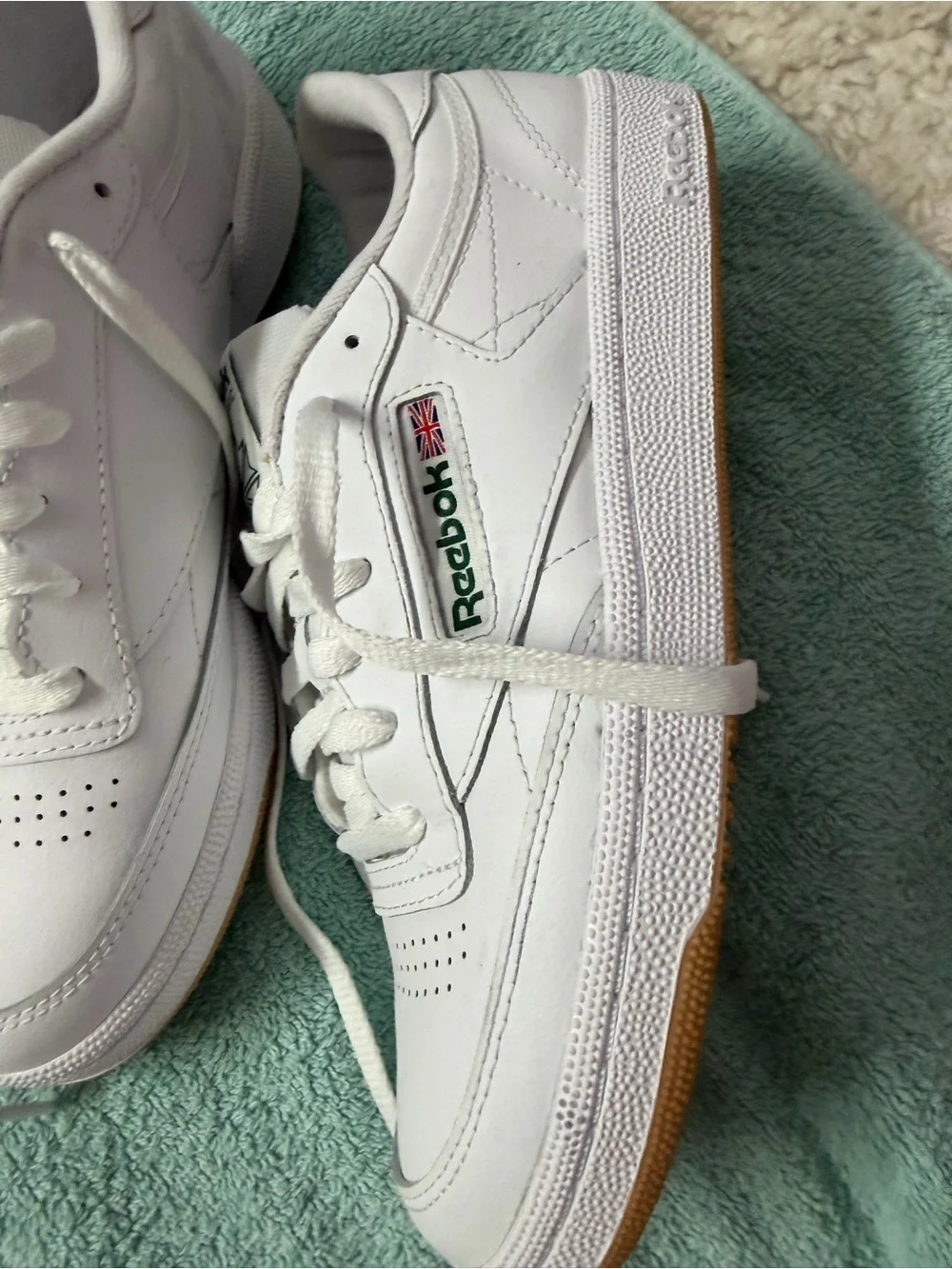Reebok Classic WoMen's White Leather Sneakers 8.5M